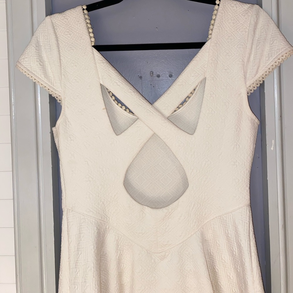 Women’s Free People White Skater Dress Small - Picture 8 of 8